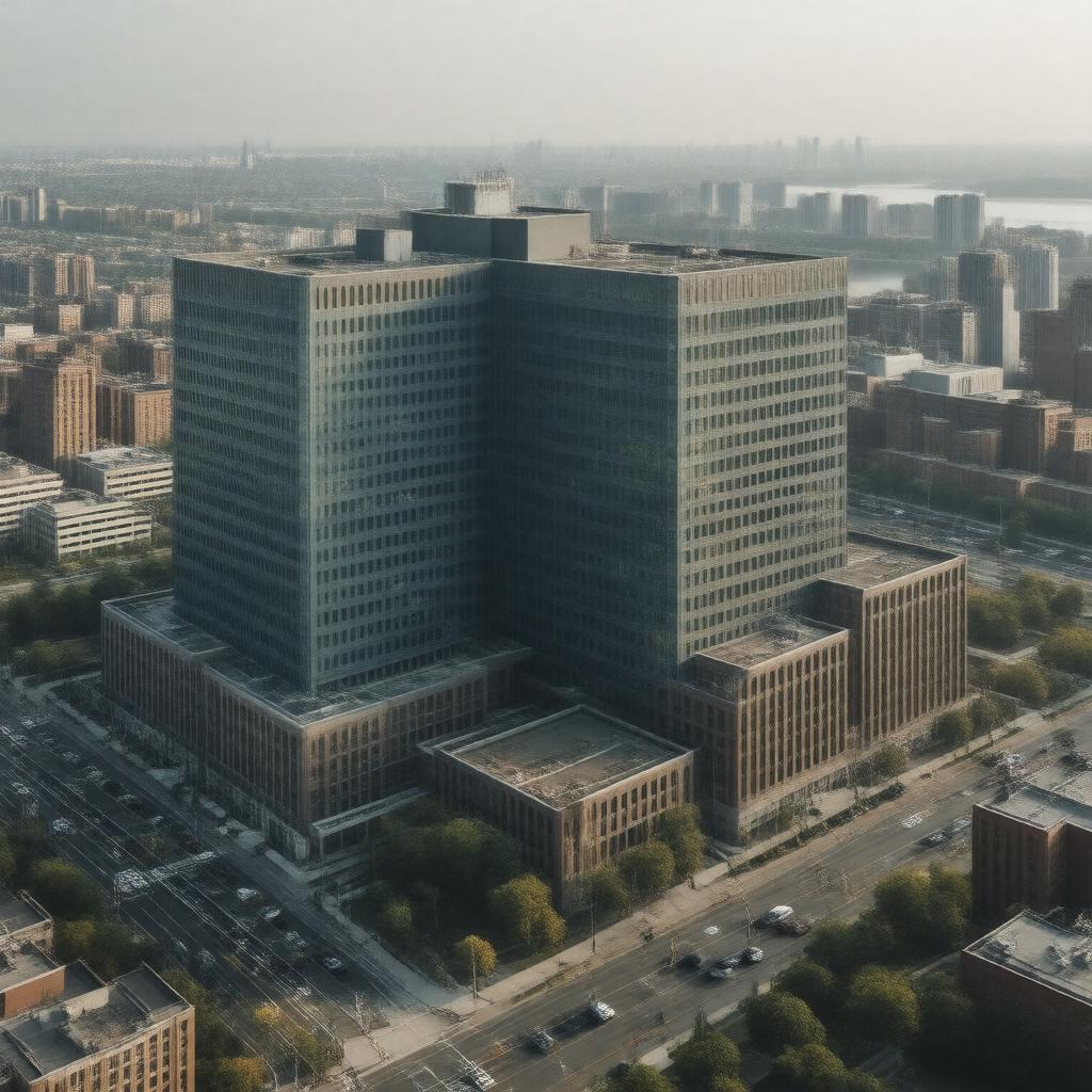 AI-created image of Detroit Medical Center