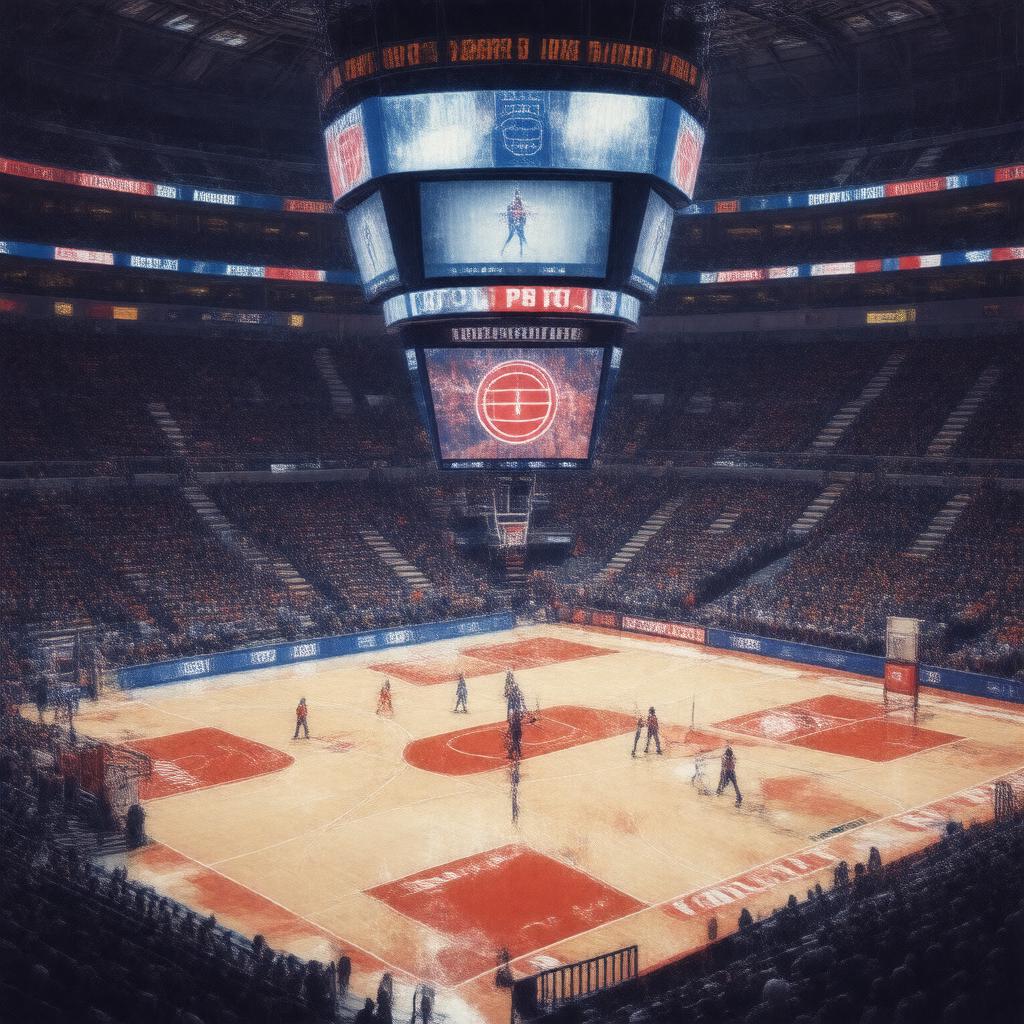 AI-created image of Detroit Pistons