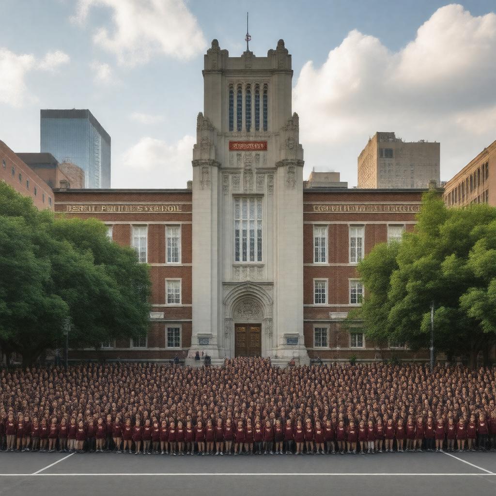 AI-created image of Detroit Public Schools Community District