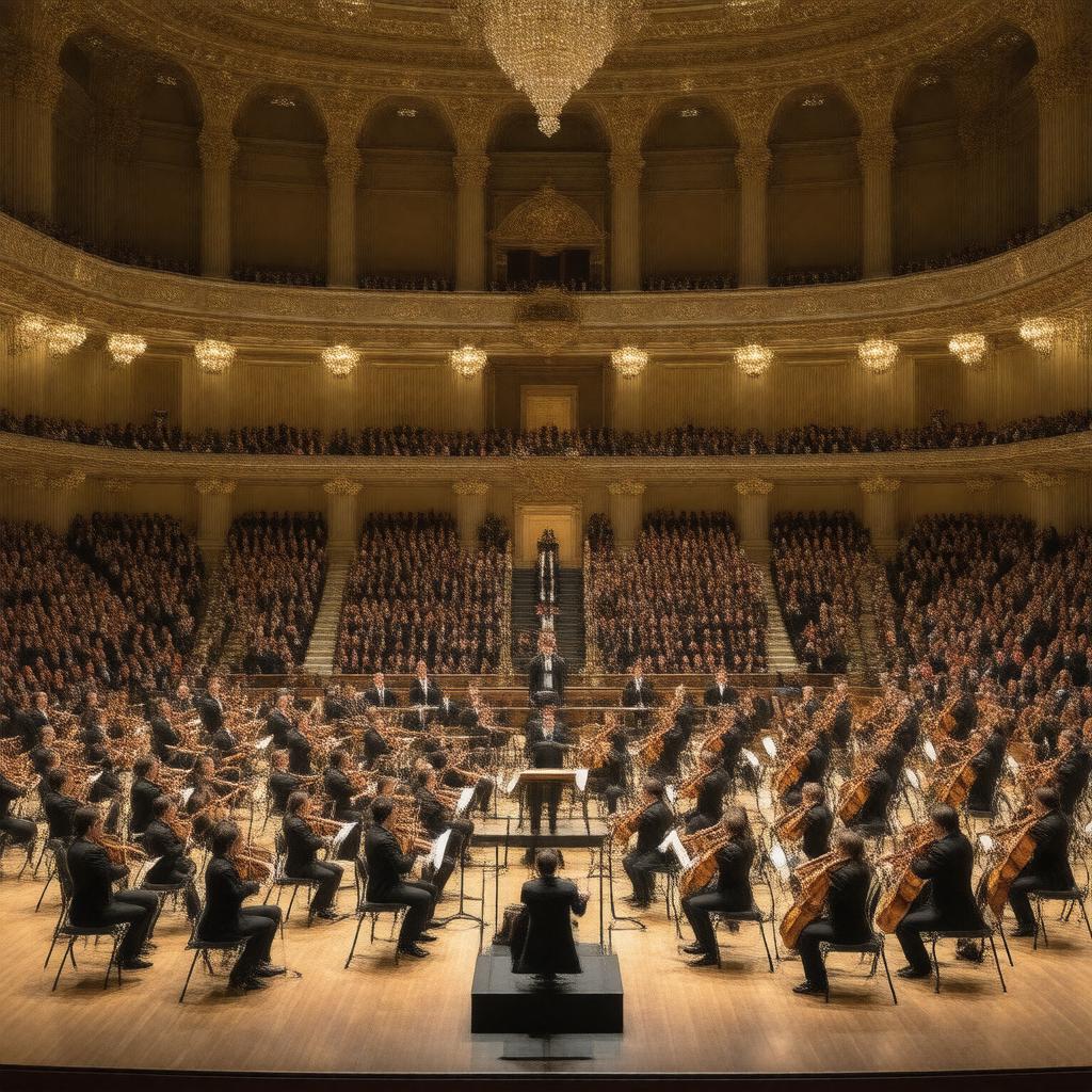 AI-created image of Detroit Symphony Orchestra