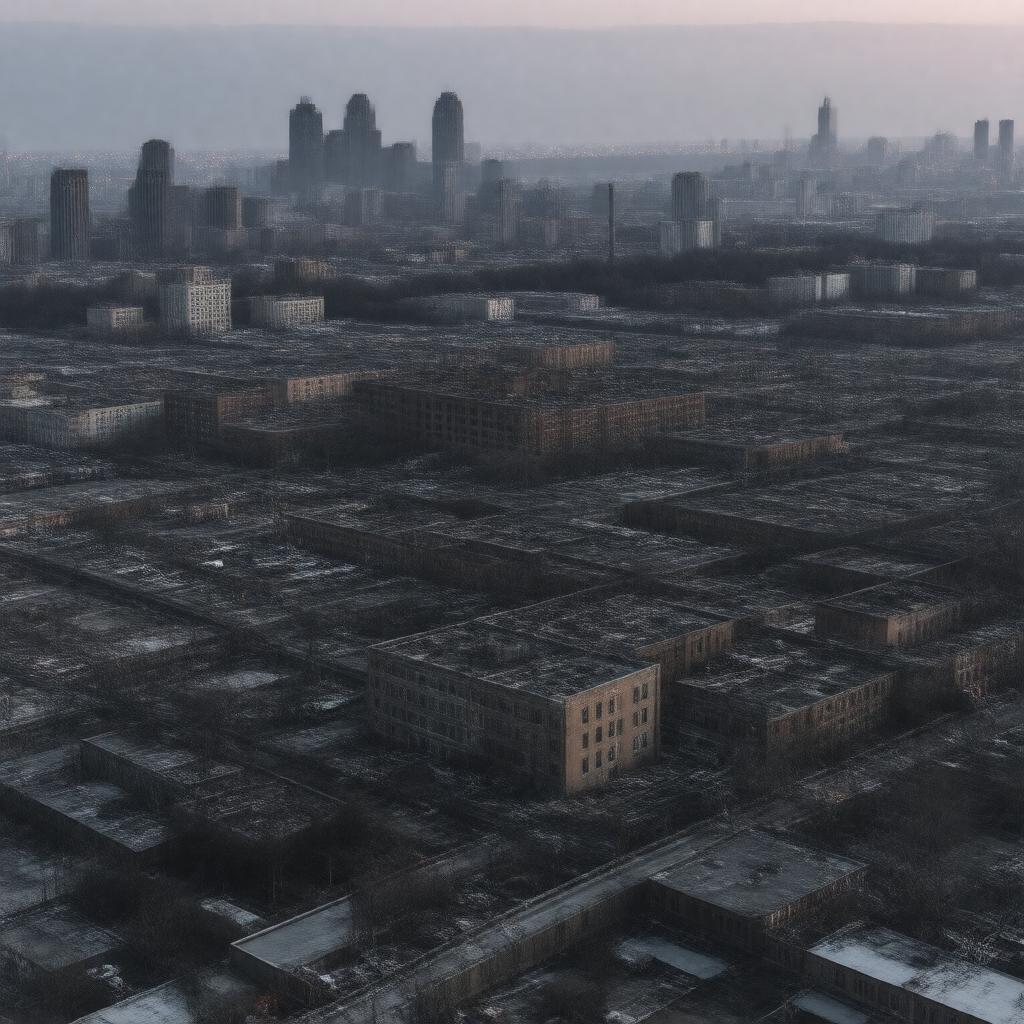 Click to view larger image AI-created image of Detroit bankruptcy 2013