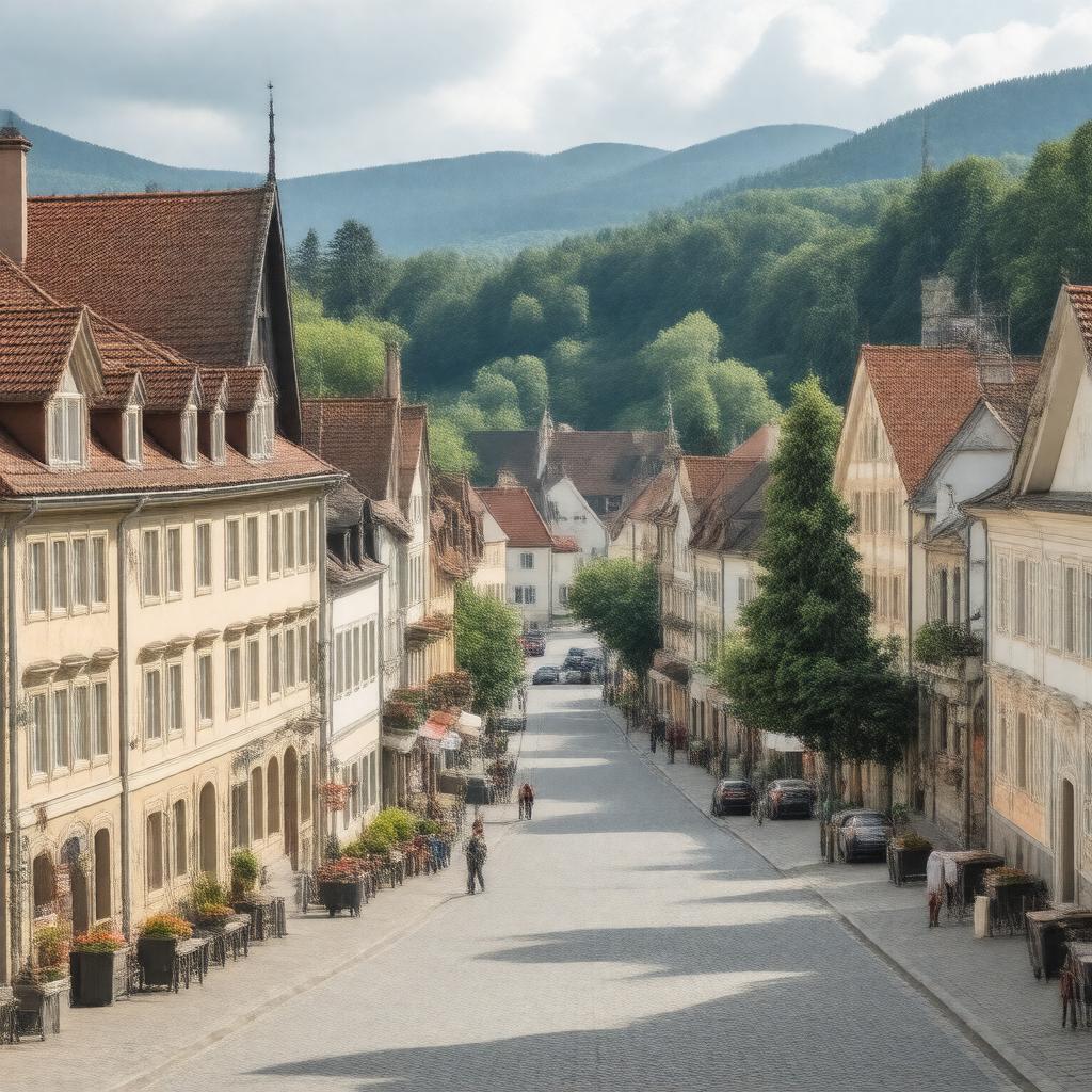 AI-created image of Deutschfeistritz, Austria