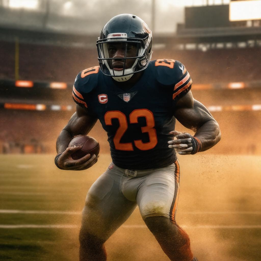 AI-created image of Devin Hester