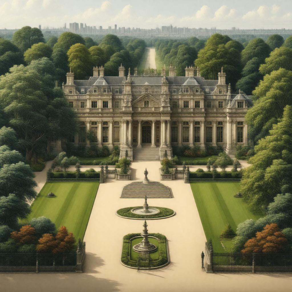 Click to view larger image AI-created image of Devonshire House