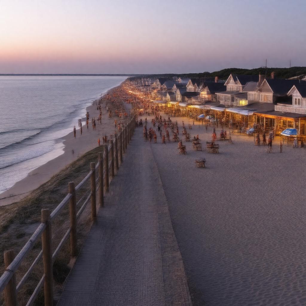 Click to view larger image AI-created image of Dewey Beach