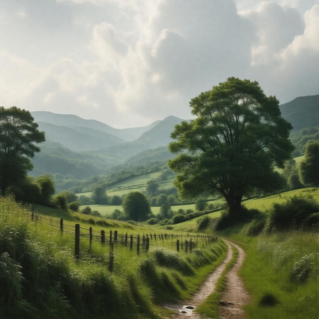 AI-created image of Dewy Dell, Wessex