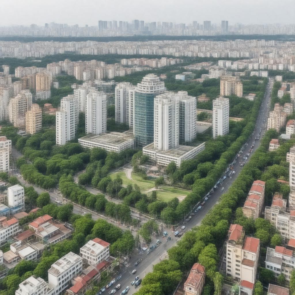 AI-created image of Dhaka South City Corporation