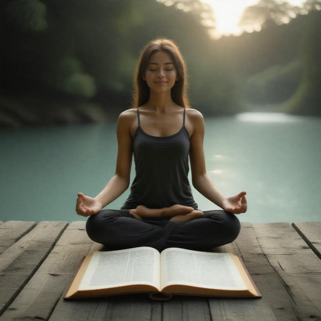 AI-created image of Dharana