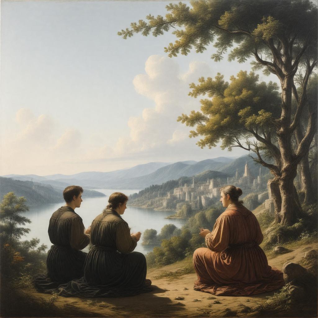 AI-created image of Dialogues Concerning Natural Religion