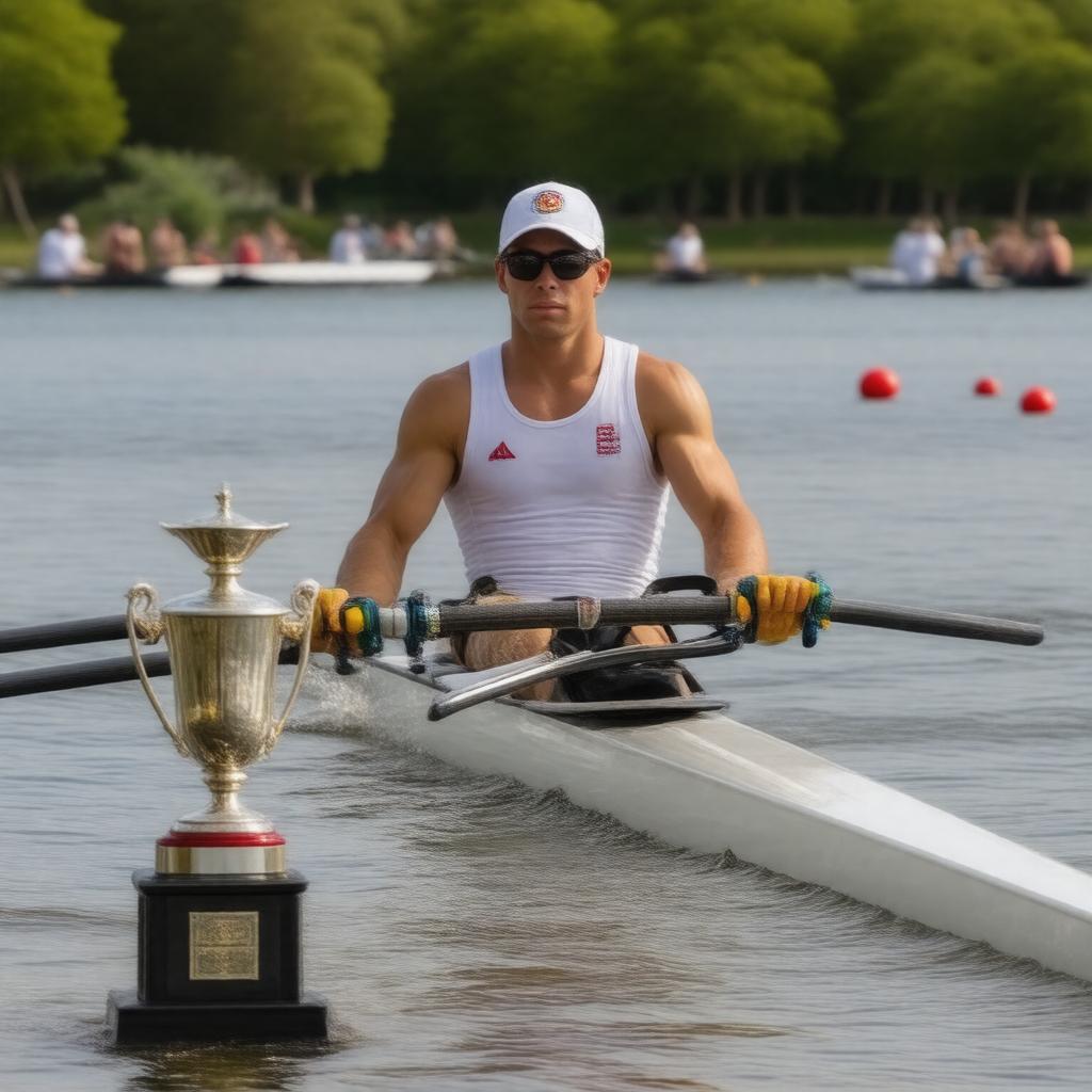 Click to view larger image AI-created image of Diamond Challenge Sculls