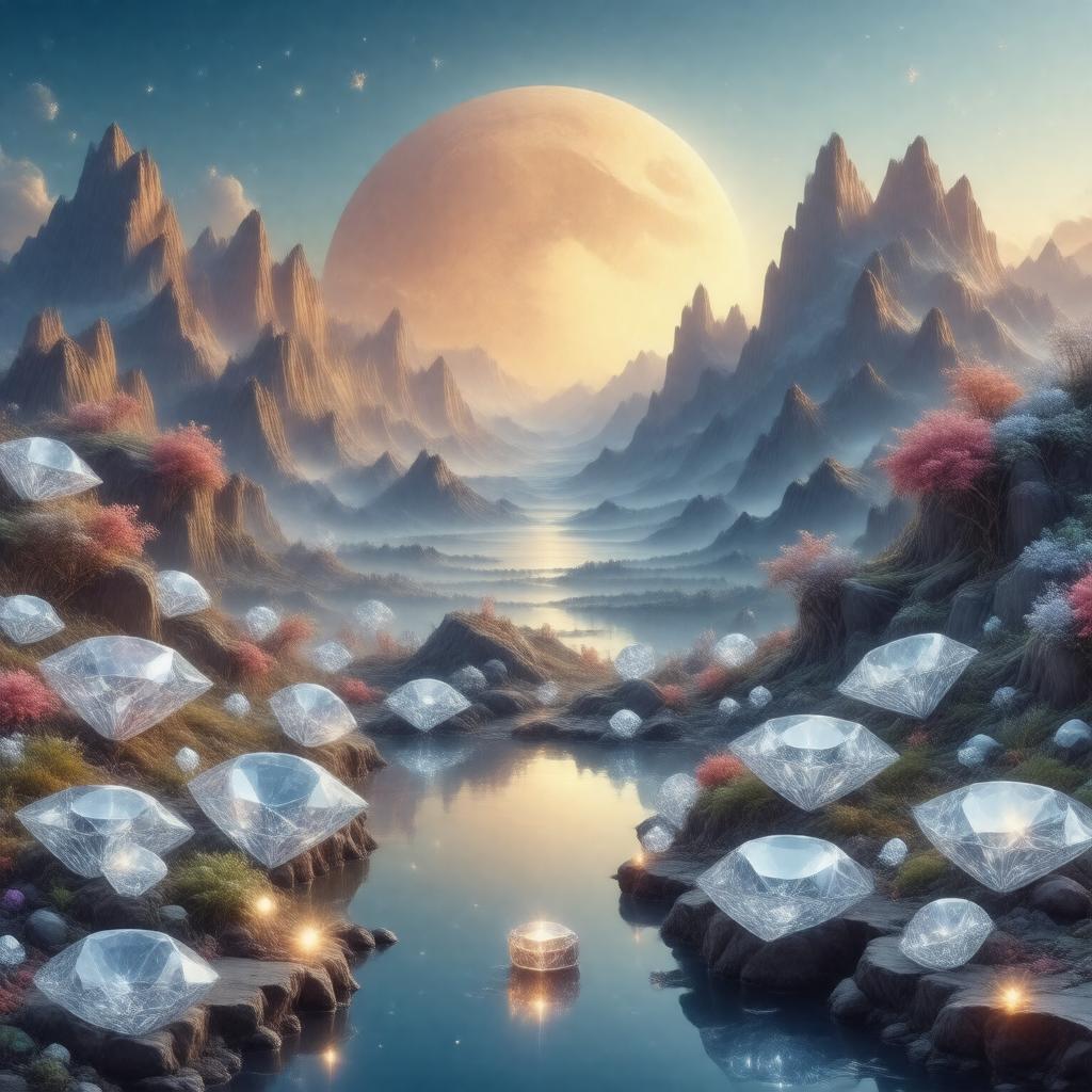AI-created image of Diamond Dreams