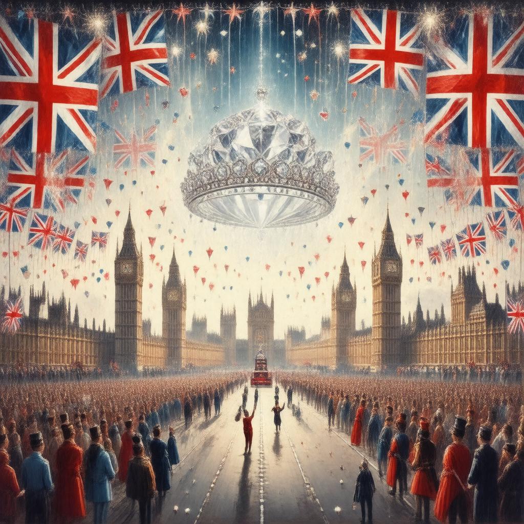 AI-created image of Diamond Jubilee