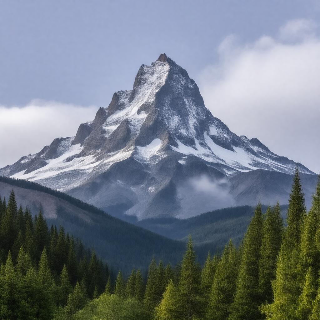AI-created image of Diamond Peak