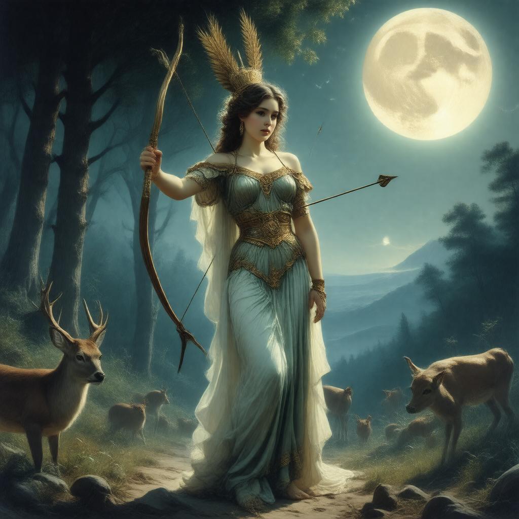 AI-created image of Diana