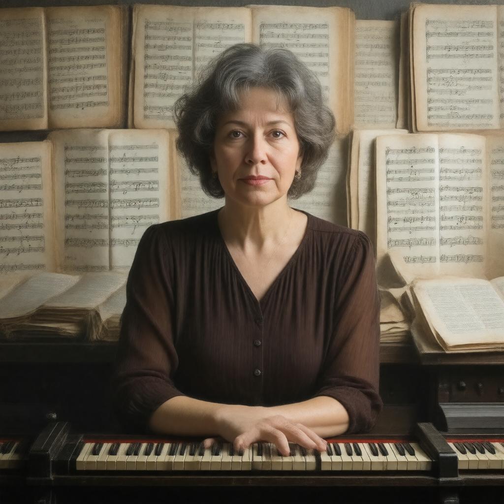 AI-created image of Diana Burrell