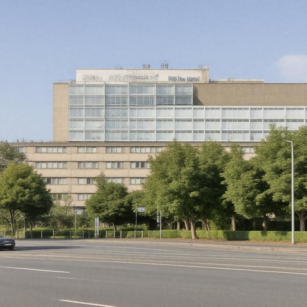 AI-created image of Diana, Princess of Wales Hospital