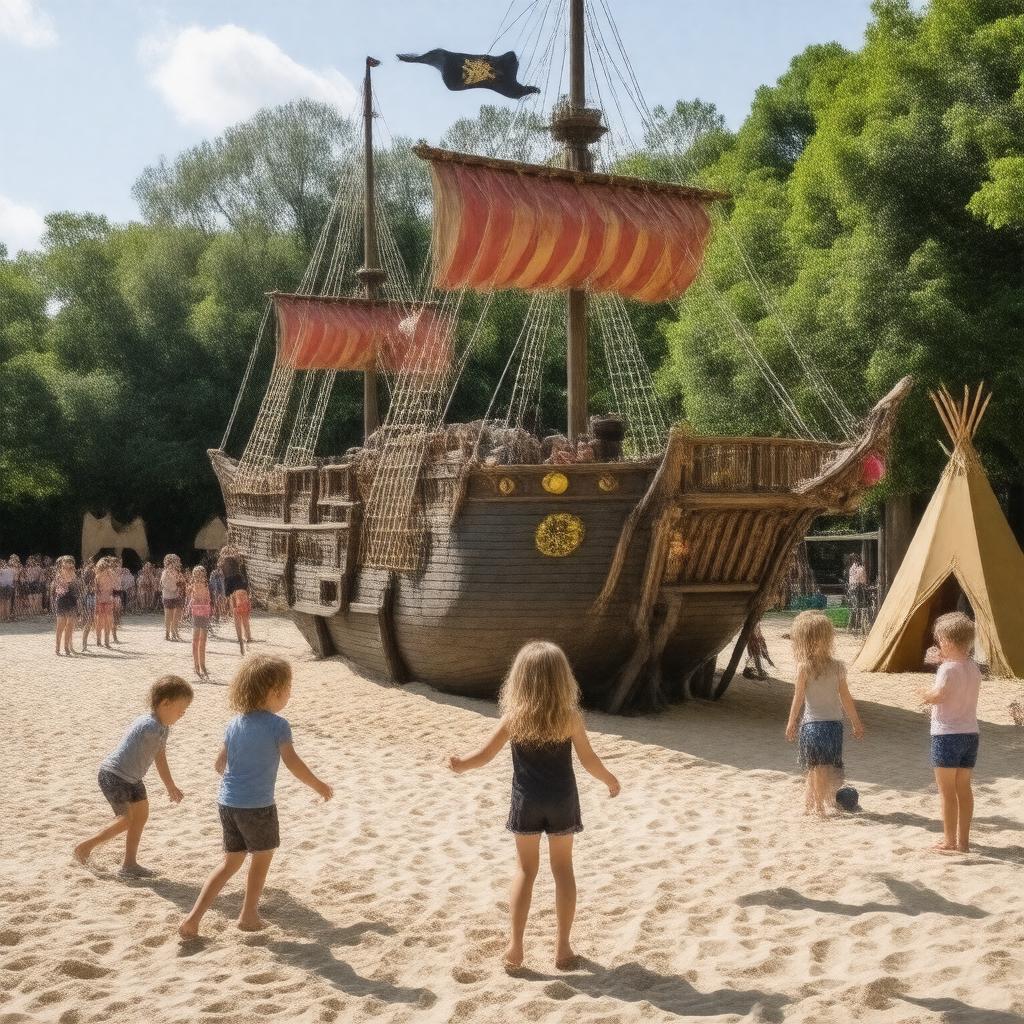 AI-created image of Diana, Princess of Wales Memorial Playground