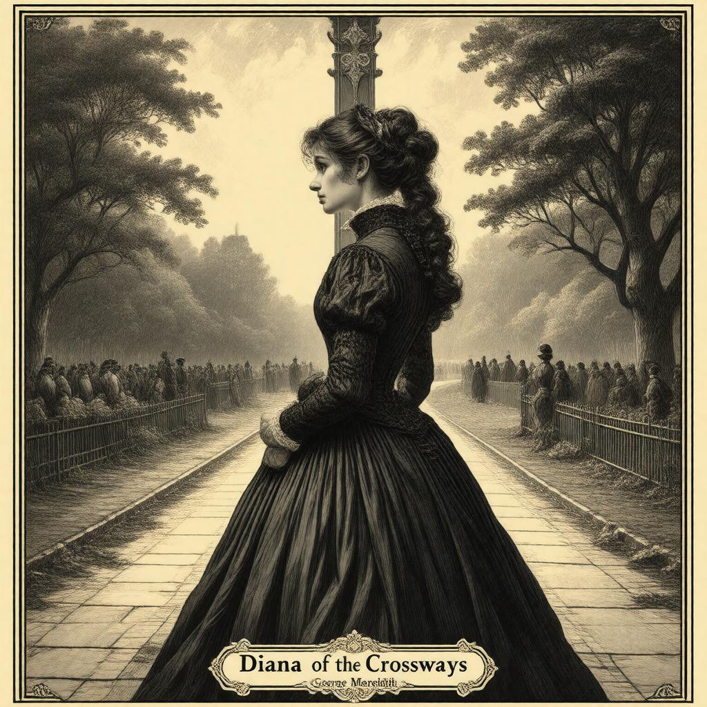 AI-created image of Diana of the Crossways