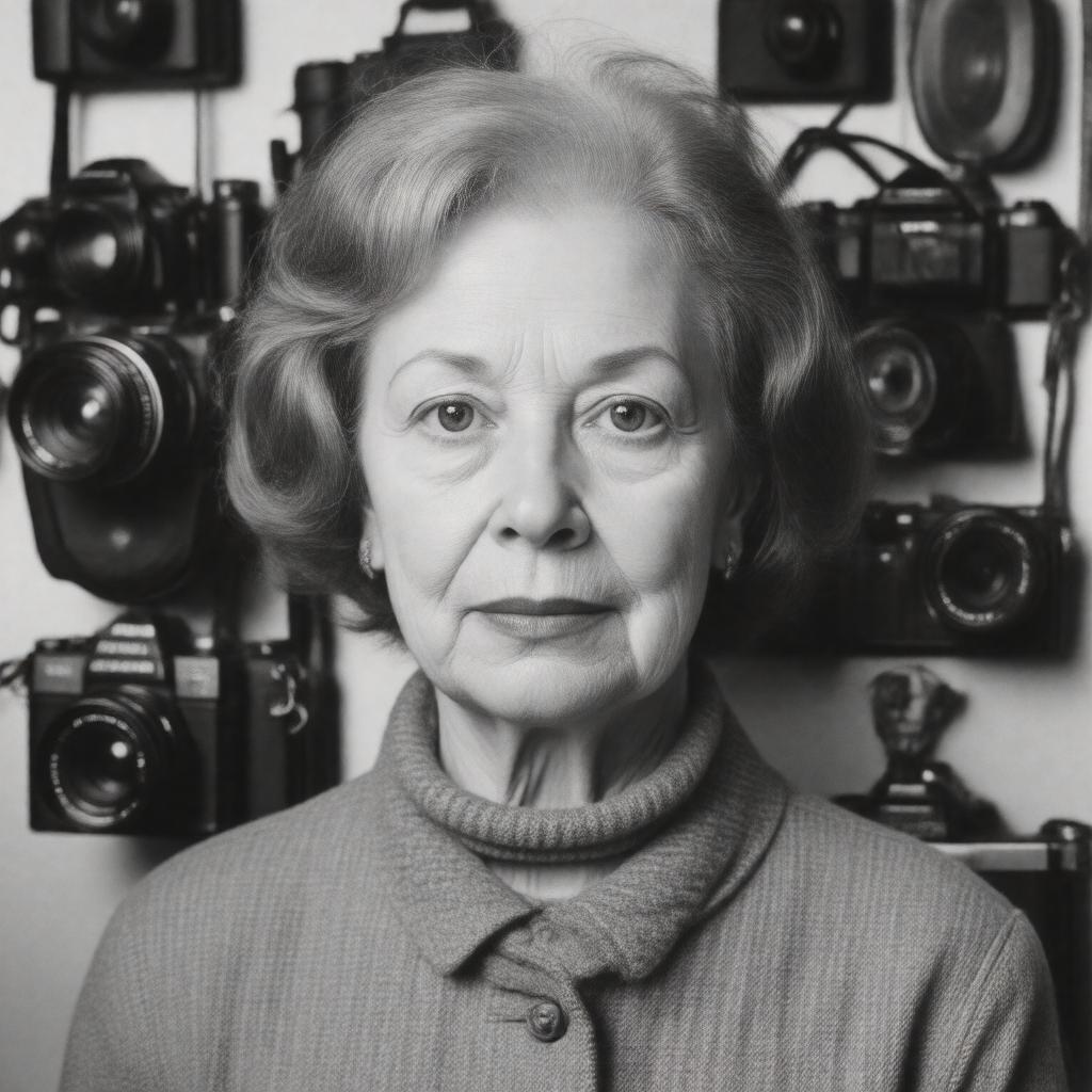 AI-created image of Diane Arbus