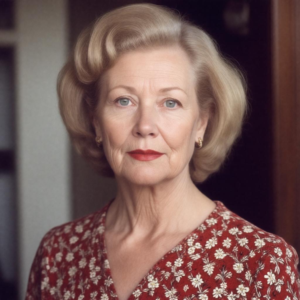 AI-created image of Diane Cilento