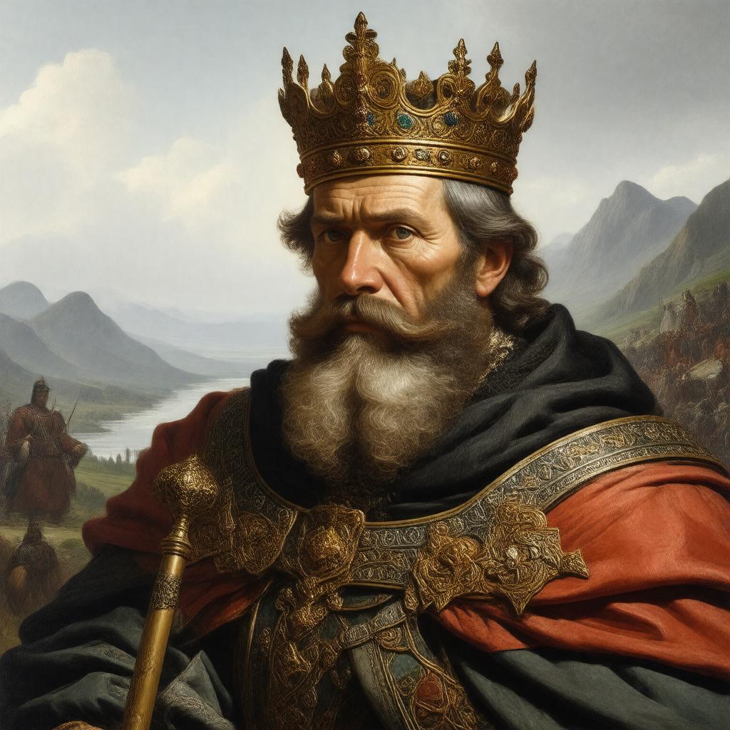 AI-created image of Diarmait Mac Murchada