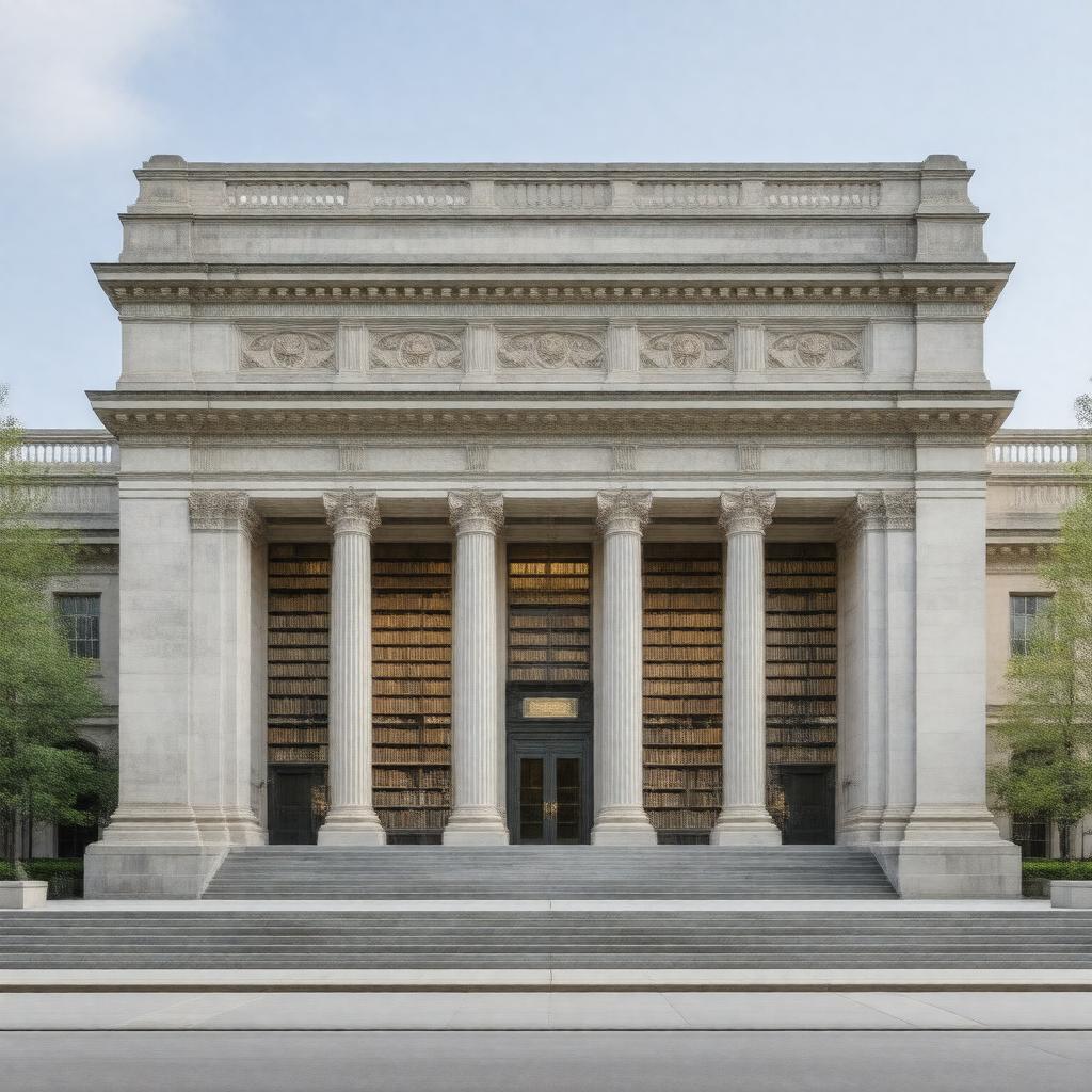 Click to view larger image AI-created image of Dibner Library of the History of Science and Technology