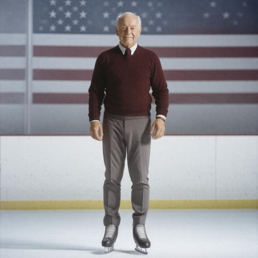 AI-created image of Dick Button