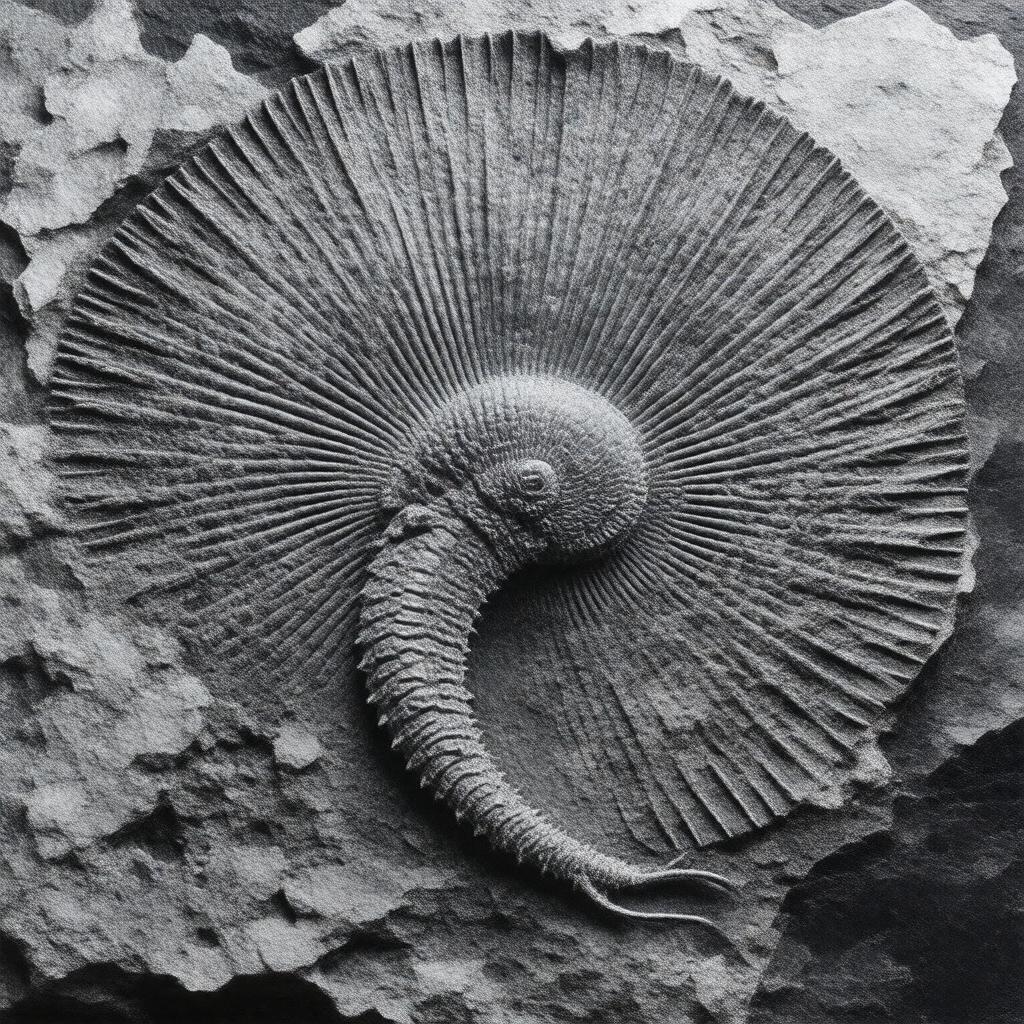 Click to view larger image AI-created image of Dickinsonia rex