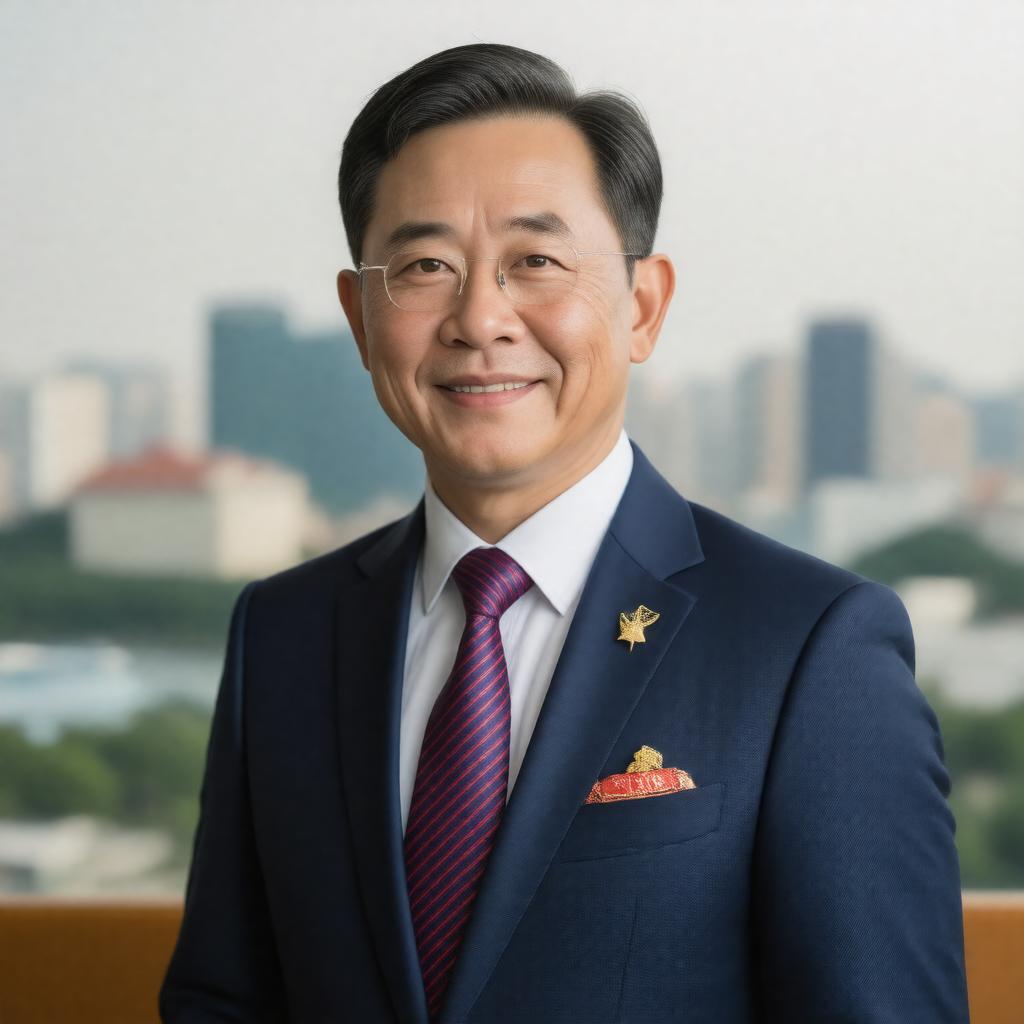 AI-created image of Dickson Poon (philanthropist)