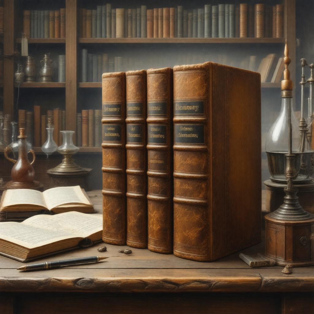 AI-created image of Dictionary of Science, Literature and Art