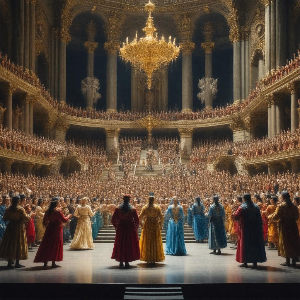 AI-created image of Die Zauberflöte