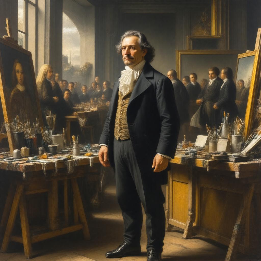 AI-created image of Diego Velázquez