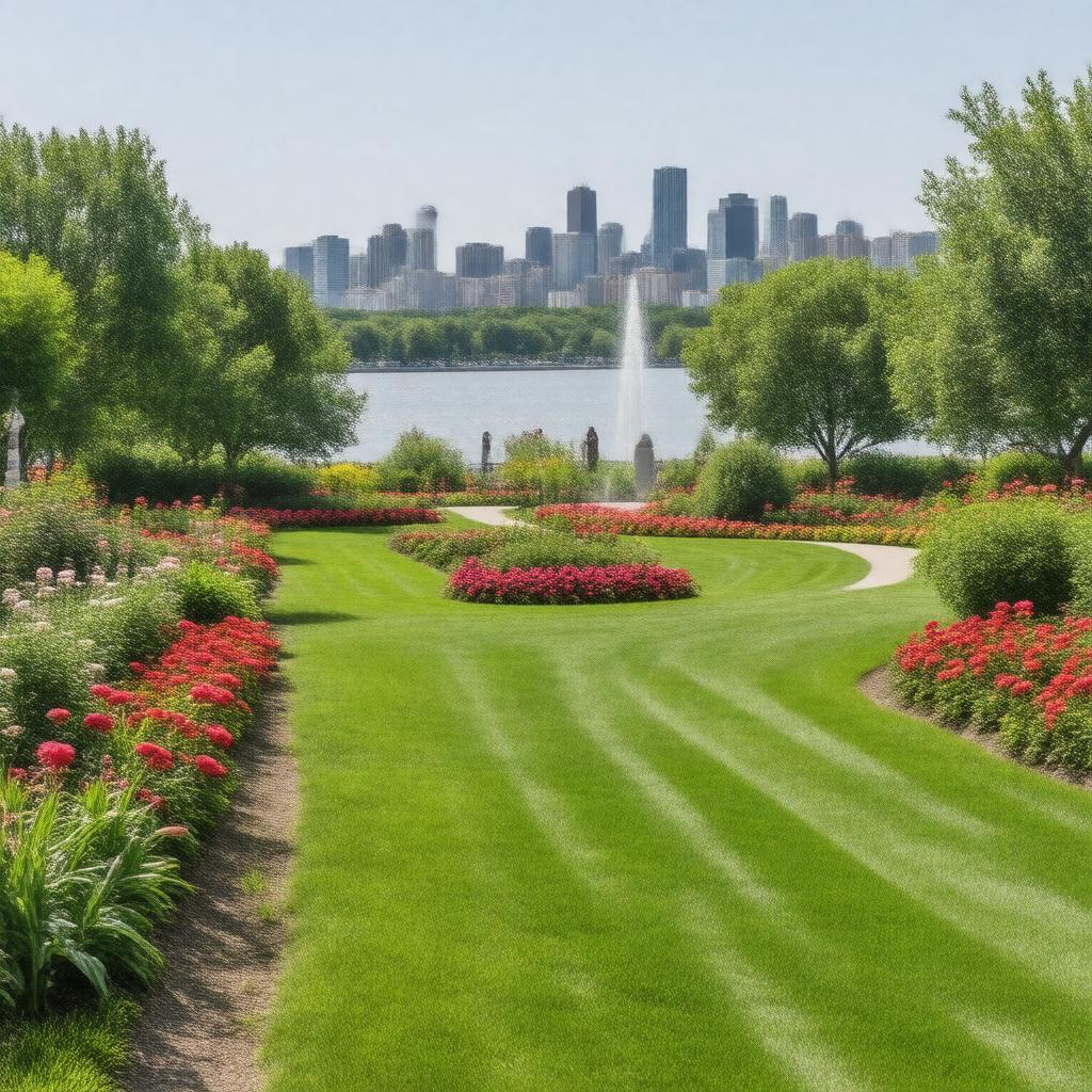 AI-created image of Dieppe Gardens