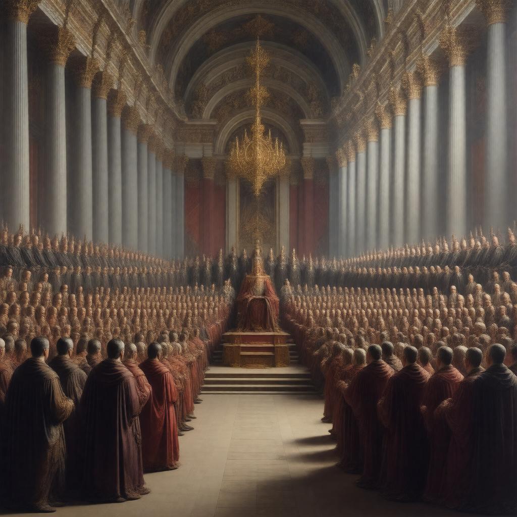 Click to view larger image AI-created image of Diet of Worms