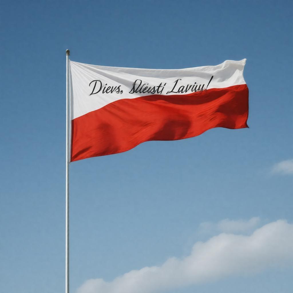 Click to view larger image AI-created image of Dievs, svētī Latviju!