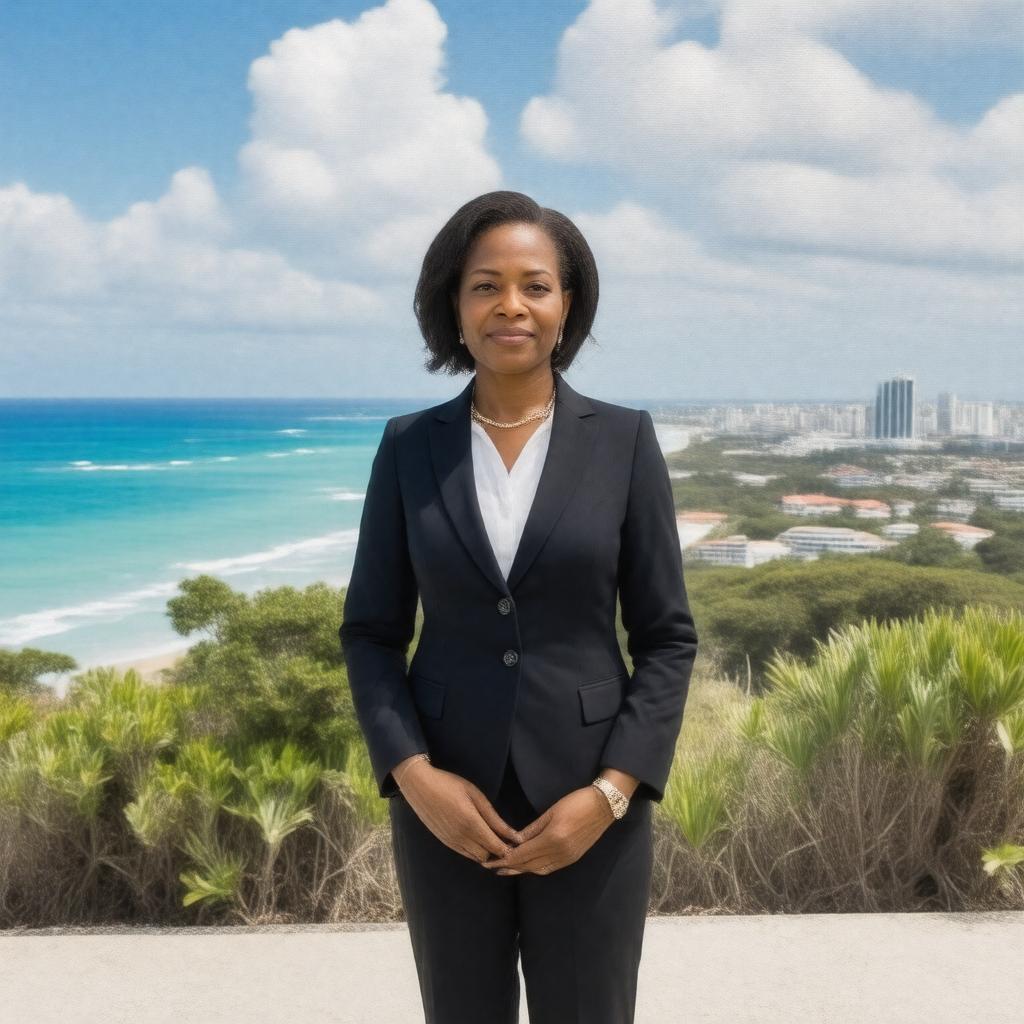 AI-created image of Dileeni Daniel-Selvaratnam