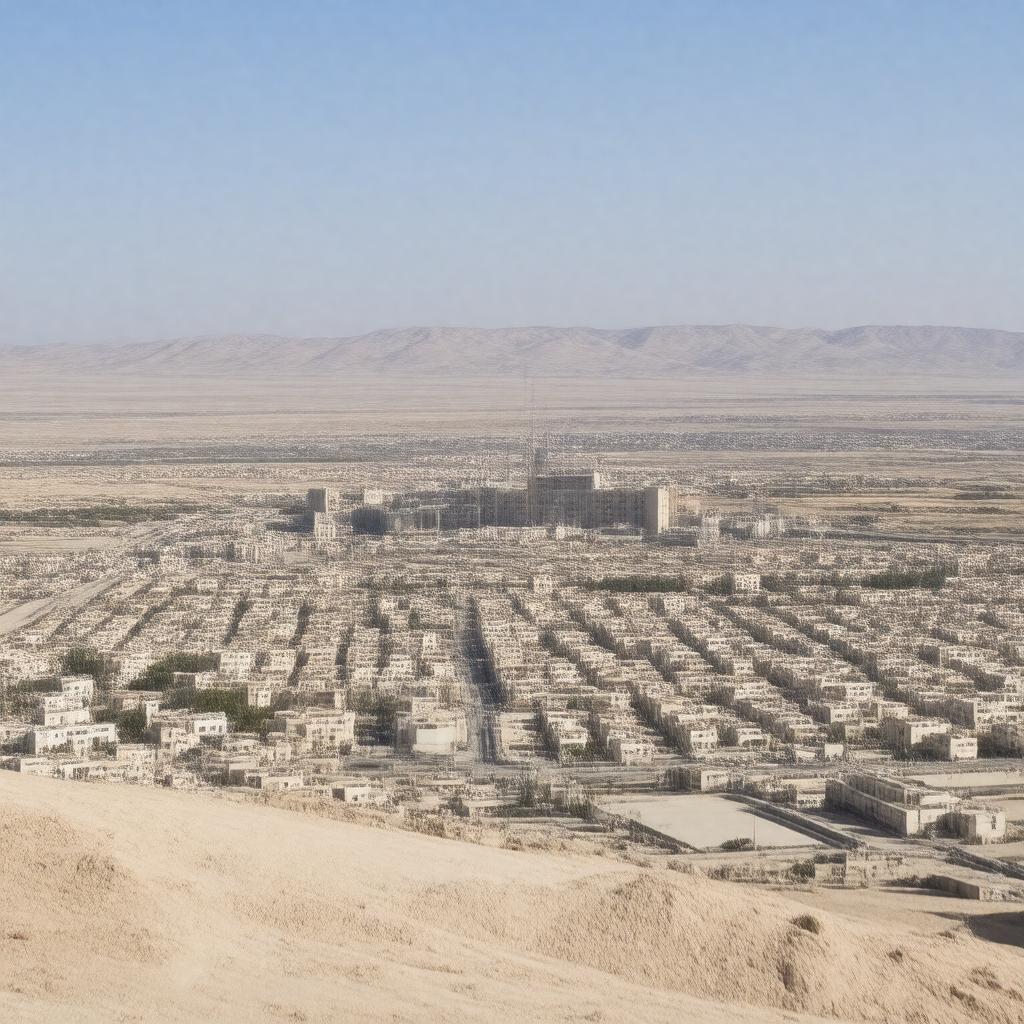 AI-created image of Dimona