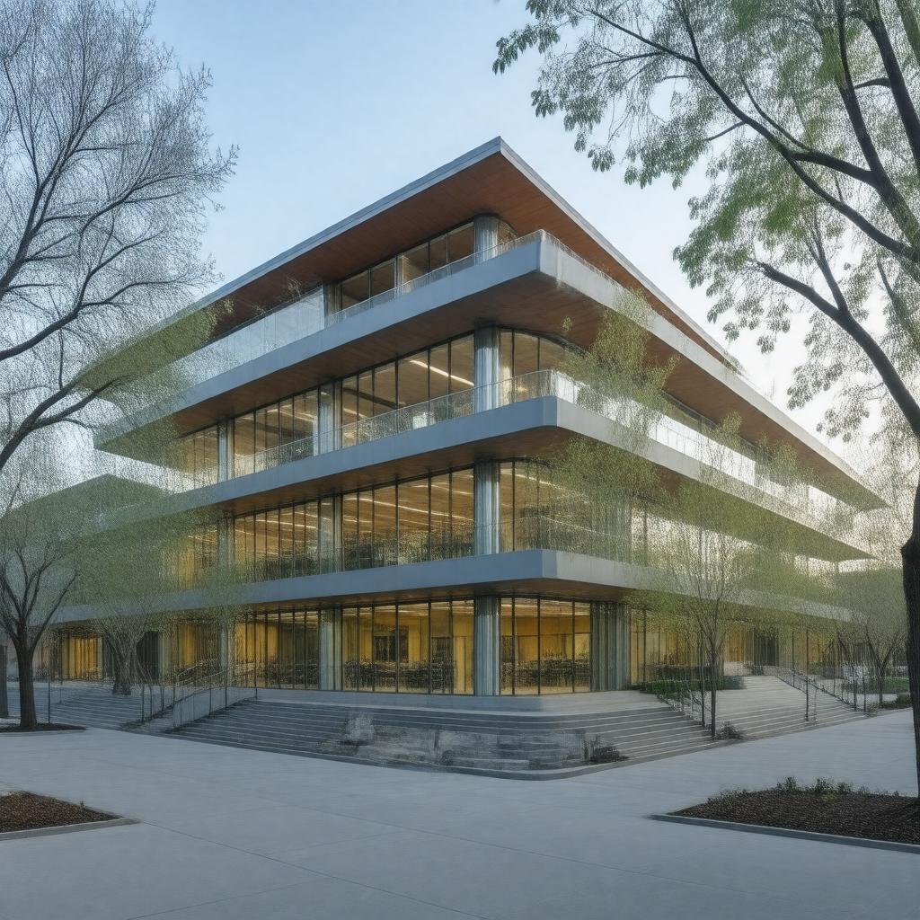 AI-created image of Dineen Hall