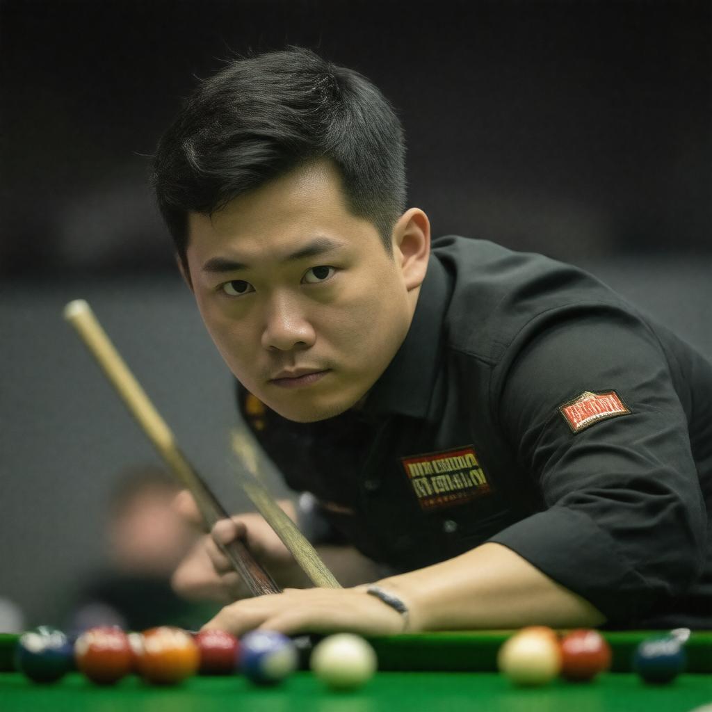 Click to view larger image AI-created image of Ding Junhui