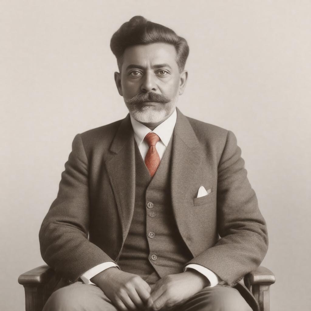 AI-created image of Dinshaw Wacha