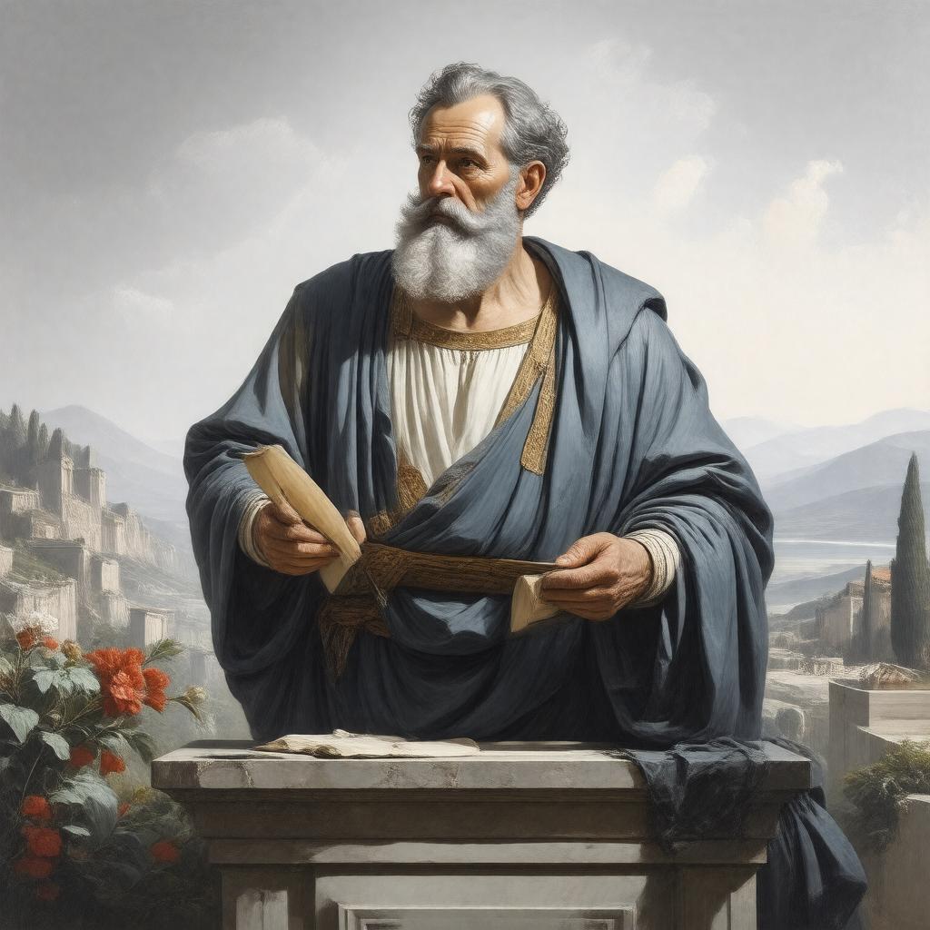 AI-created image of Dio Chrysostom