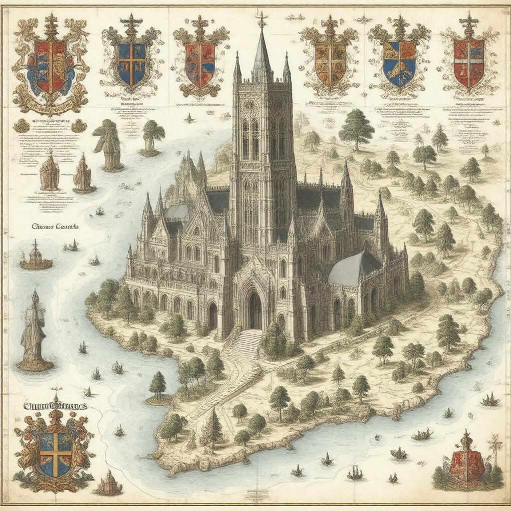 AI-created image of Diocese of Chichester