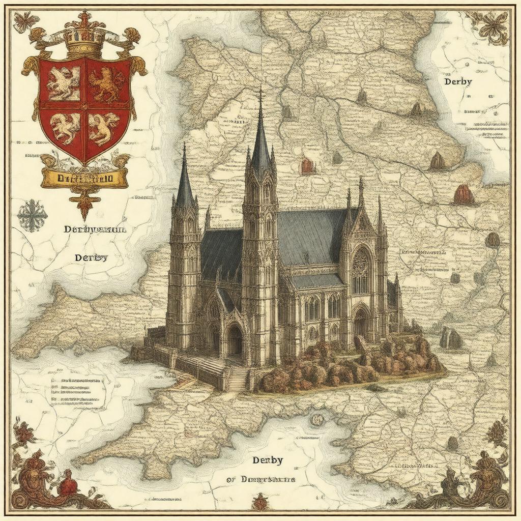 Click to view larger image AI-created image of Diocese of Derby