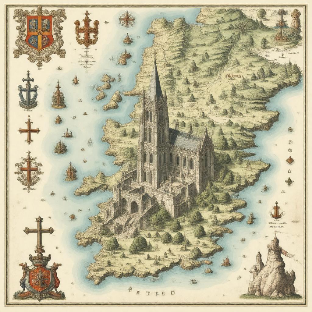 AI-created image of Diocese of Truro