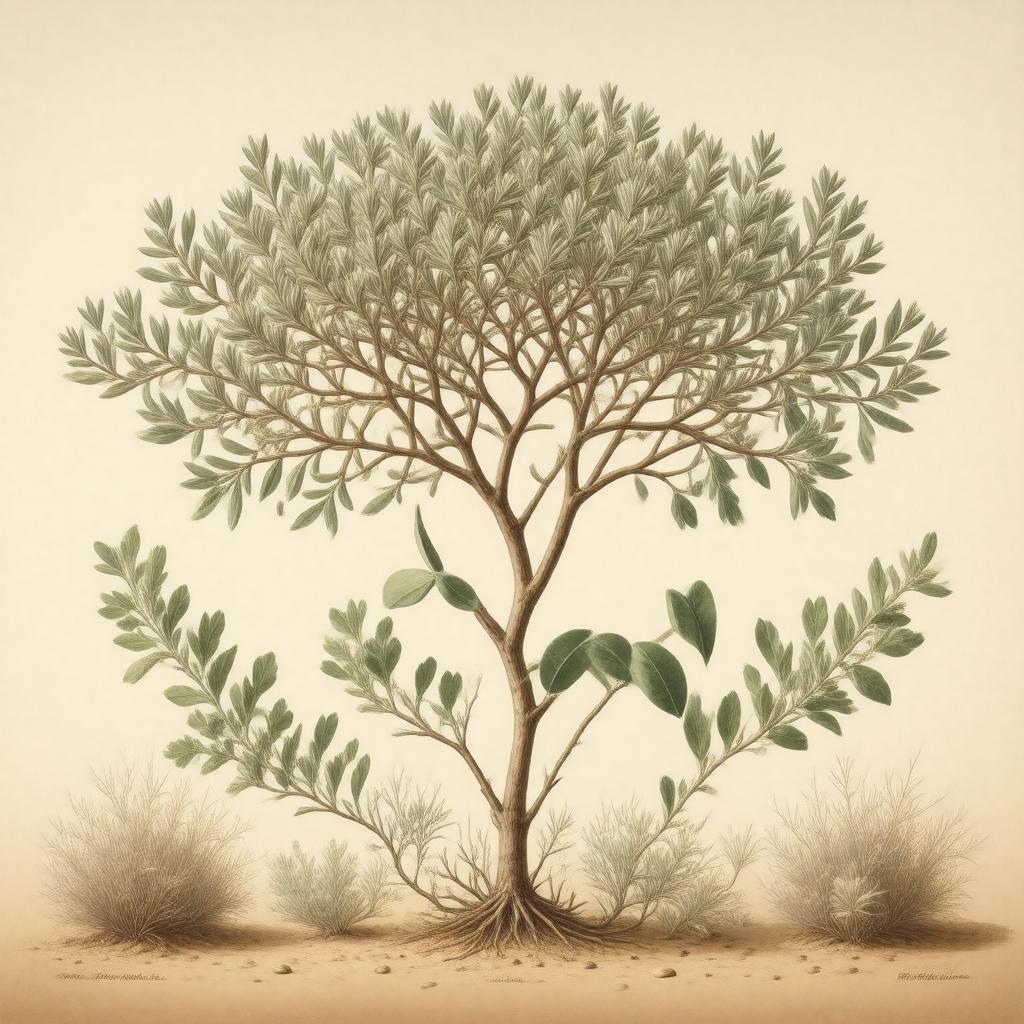 AI-created image of Dirachmaceae