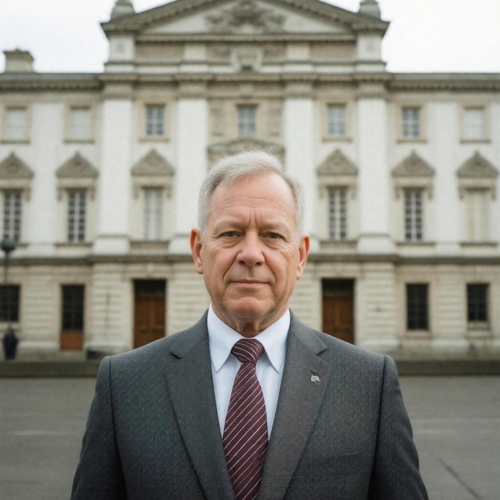 Click to view larger image AI-created image of Director of SOAS, University of London