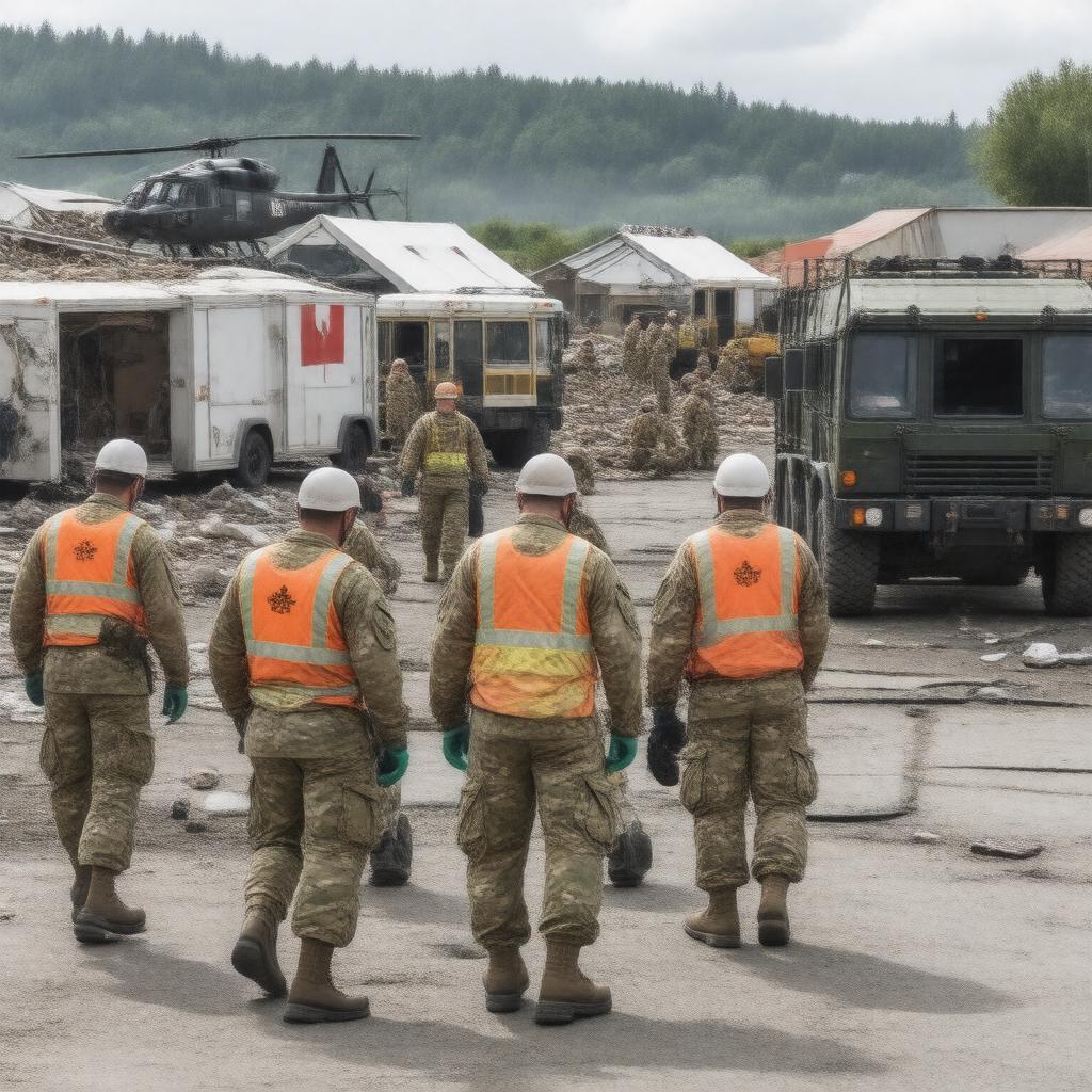 Click to view larger image AI-created image of Disaster Assistance Response Teams