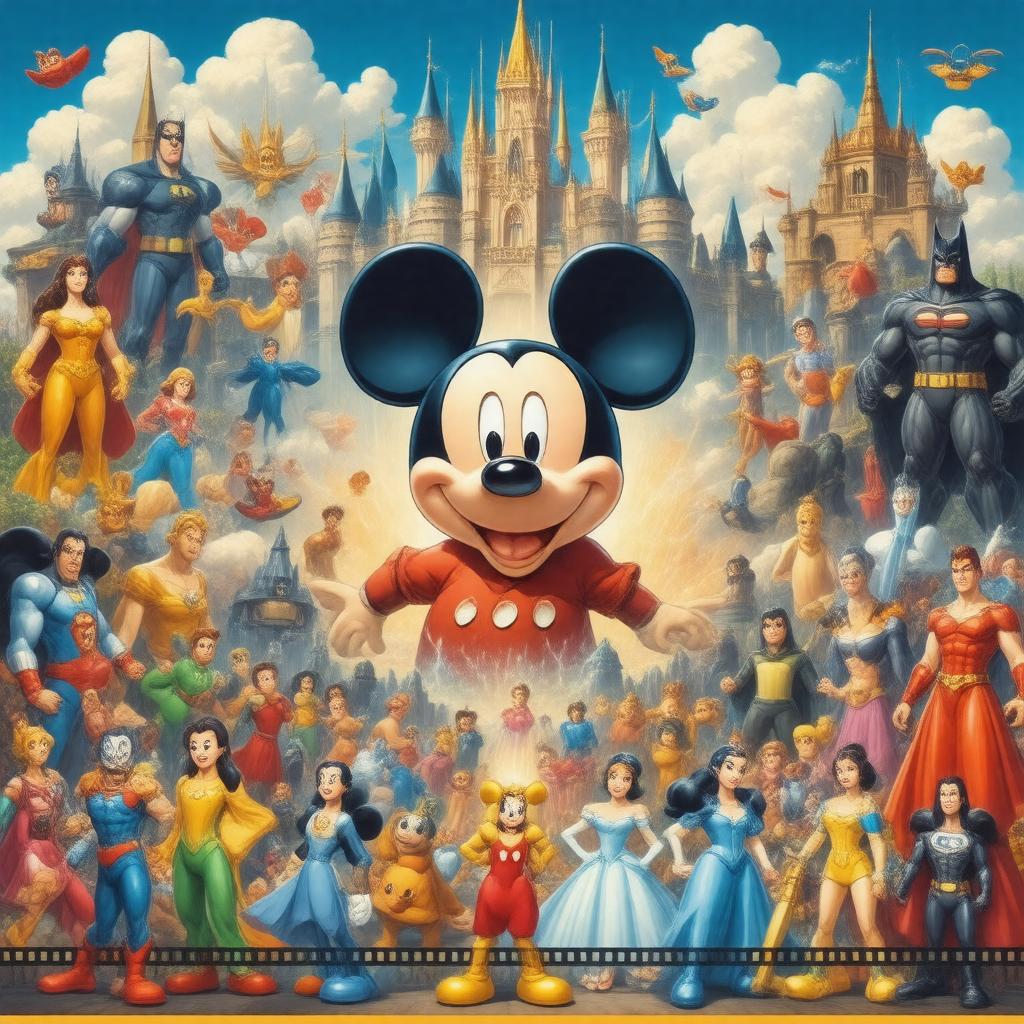 AI-created image of Disney