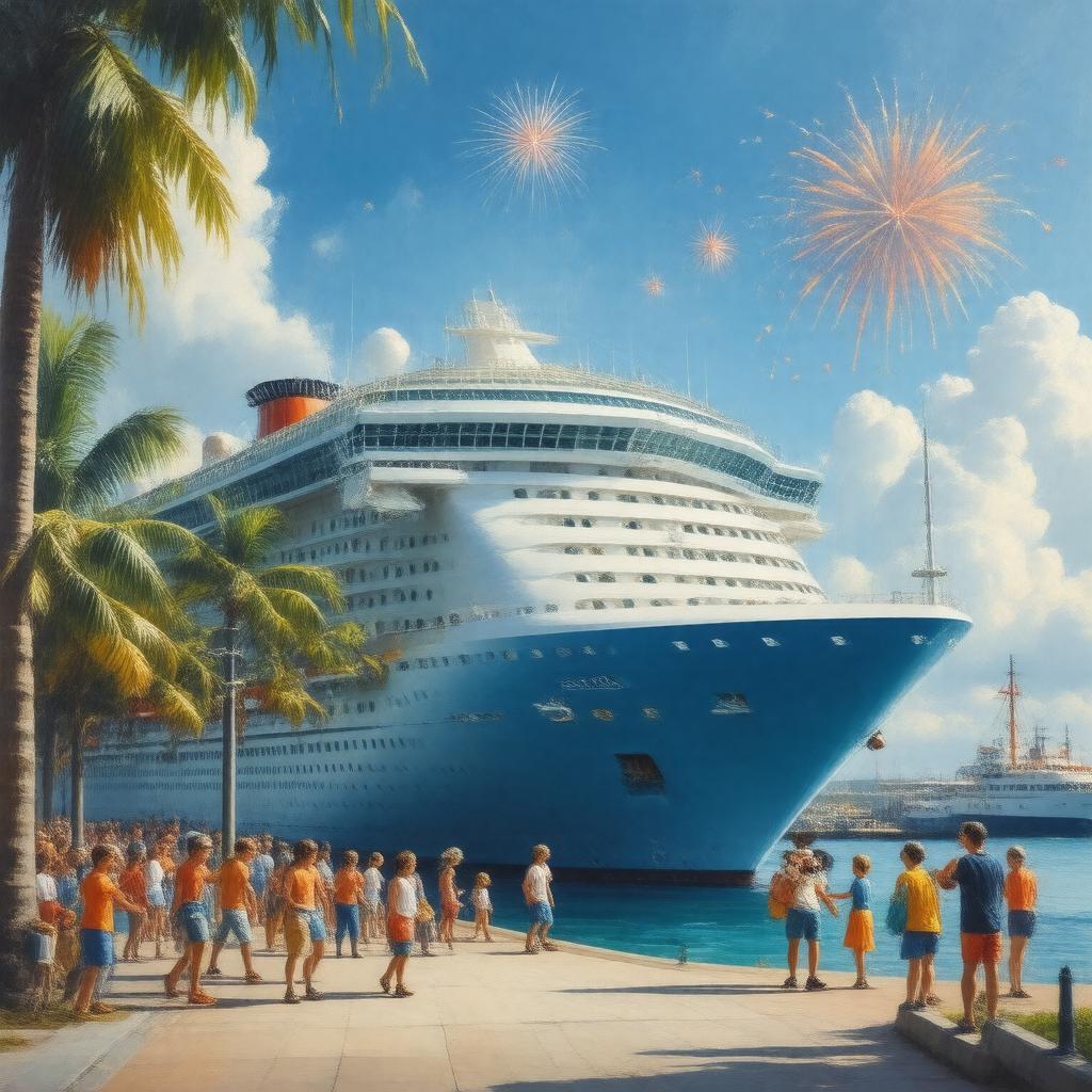 AI-created image of Disney Cruise Line