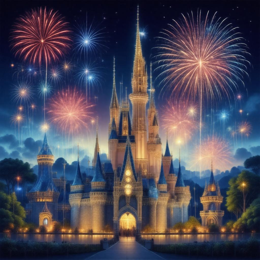 Click to view larger image AI-created image of Disney Parks, Experiences and Products